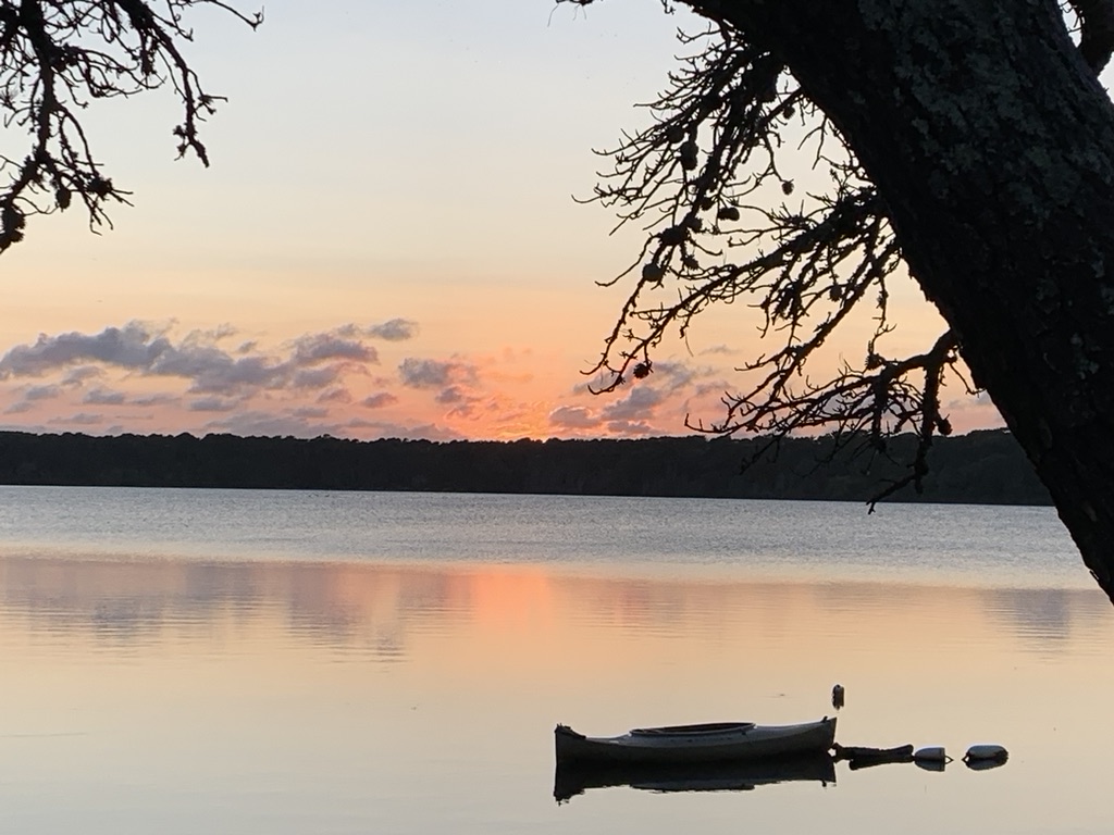 sunset in eastham by susan fisher